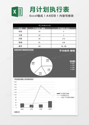 简洁个人工作总结汇报excel模板