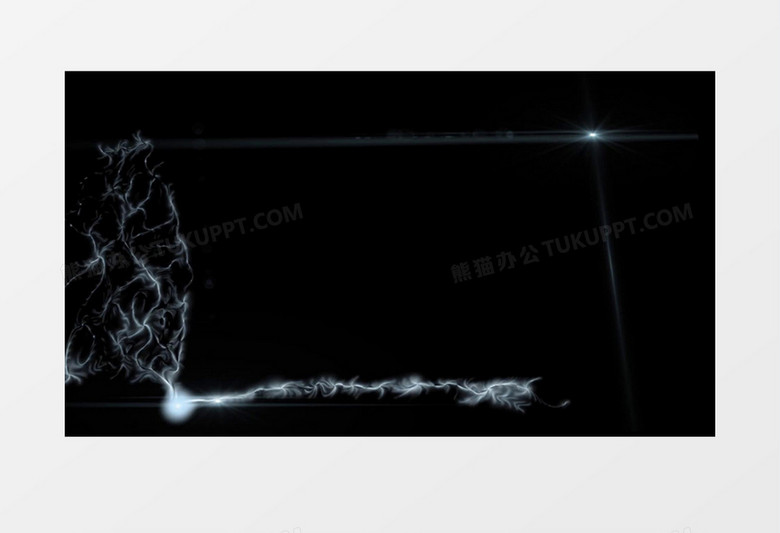 水波粒子烟雾发散动态粒子视频