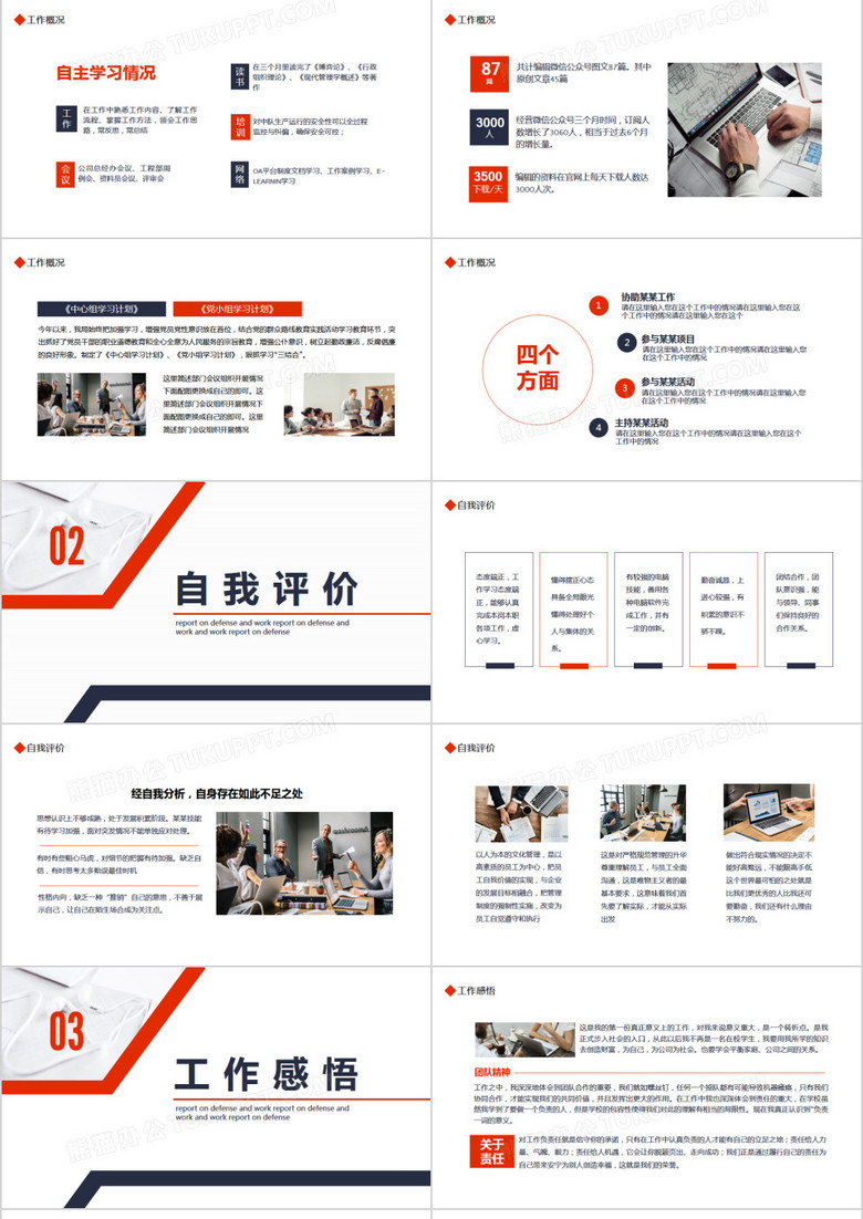 转正答辩述职报告动态PPTno.2