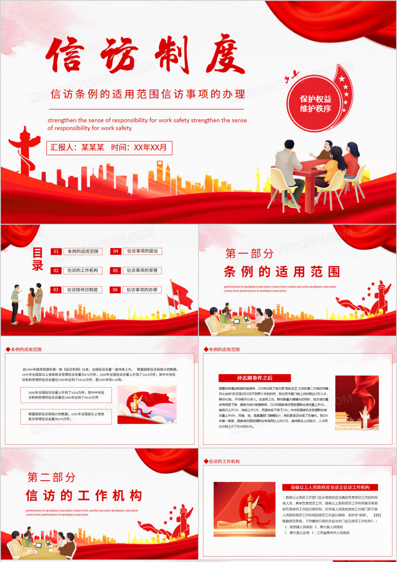 信访条例的适用范围信访事项的办理动态PPT