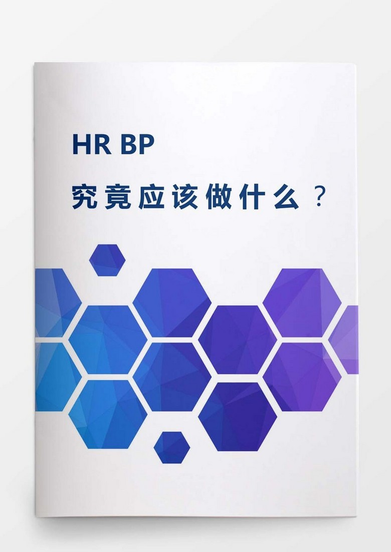 HR BP究竟应该做什么人事管理word文档