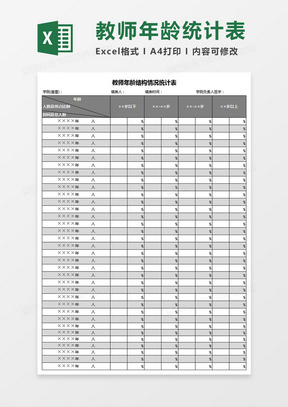 excel统计不同年龄段分级