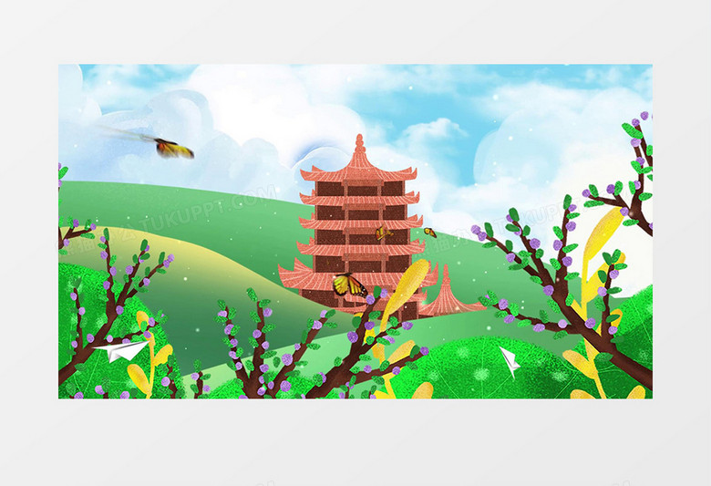 众志成城抗击疫情春暖武汉AE模板