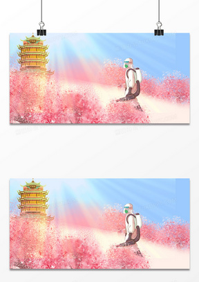 春背景图片素材 高清春背景图片设计下载 熊猫办公