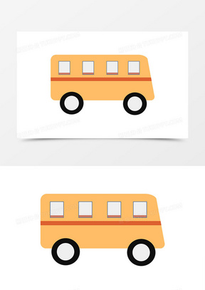 公交车车头卡通图片图片
