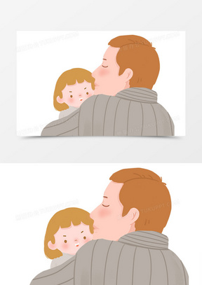 父亲孩子图片素材