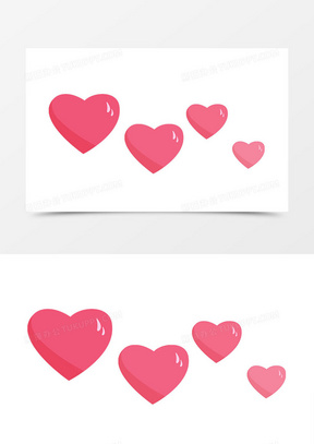 爱心桃图片素材