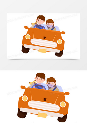 男女bbq烧烤野营手绘元素1162男生冬季户外活动野营场景元素30手绘