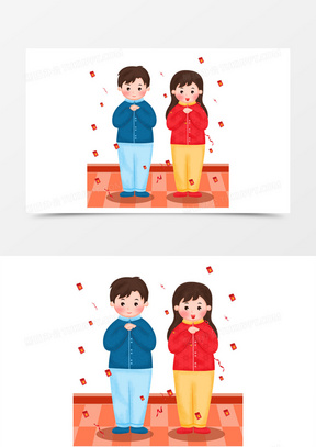 春节拜年图片素材