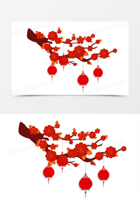 春节装饰素材 春节装饰图片 春节装饰素材图片下载 熊猫办公