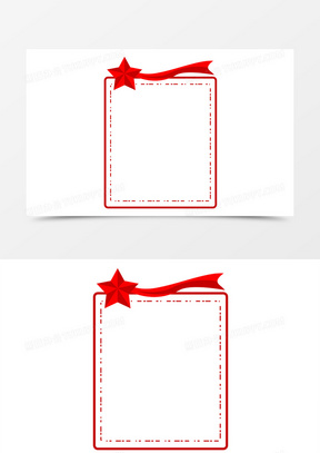 边框简约图片素材