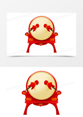 卡通鼓图片素材