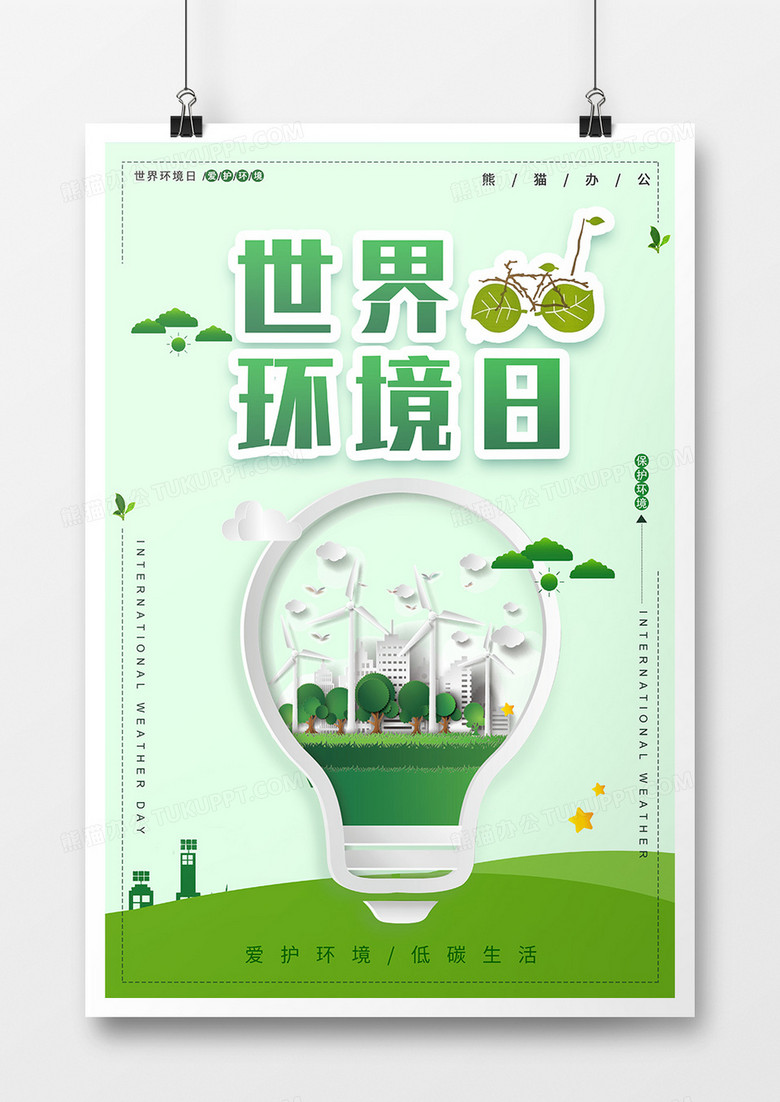 世界环境日海报设计