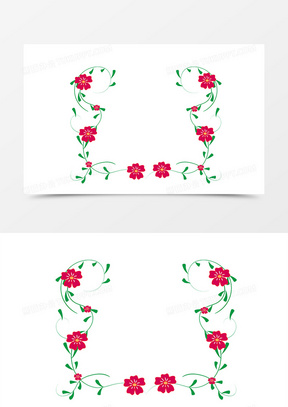 小花矢量图图片素材