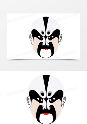 戏曲脸谱图片素材