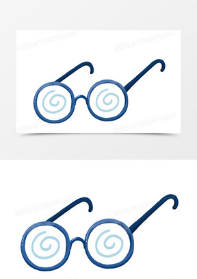 眼镜卡通图片素材