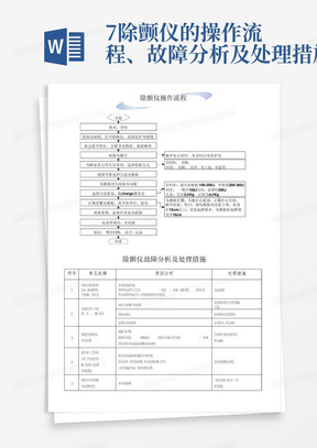 7除颤仪的操作流程、故障分析及处理措施