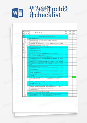 checklistWord模板下载_熊猫办公