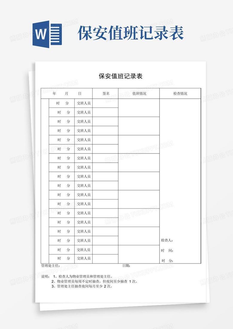 保安值班记录怎么写(保安值班记录怎么写的)