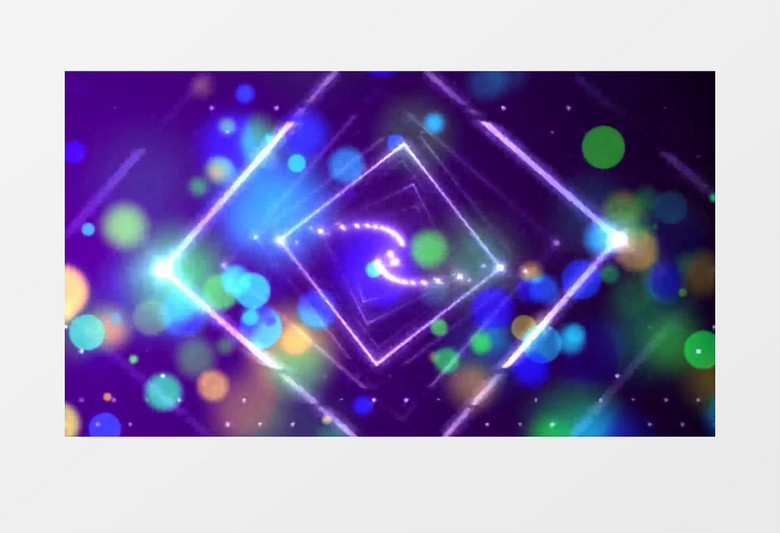 炫彩灯光动感快节奏视频素材