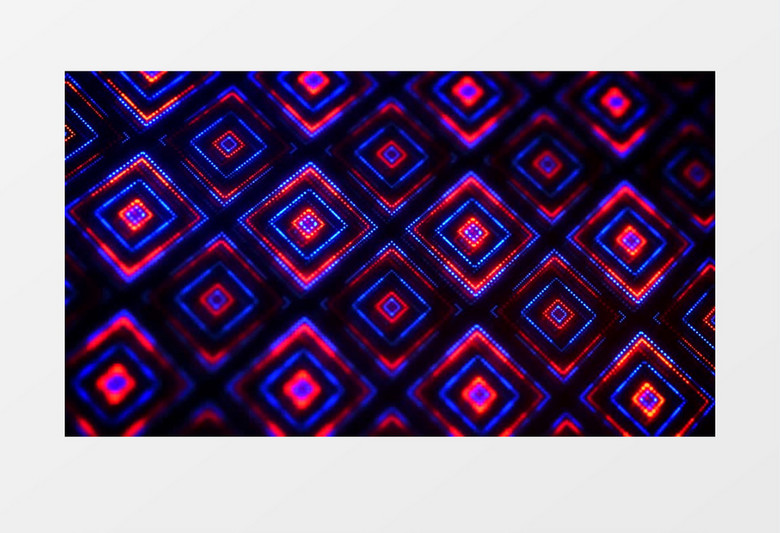 蓝红相间动态闪光灯视频素材(有音乐)