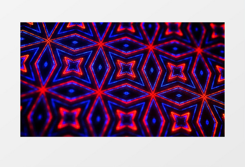 动感星角动态闪光灯视频素材(有音乐)