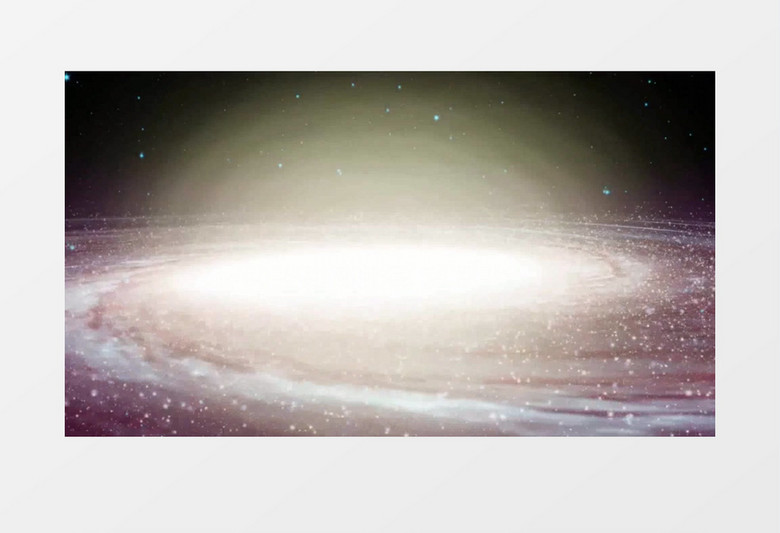 动态唯美银河系星云背景视频（有音乐）