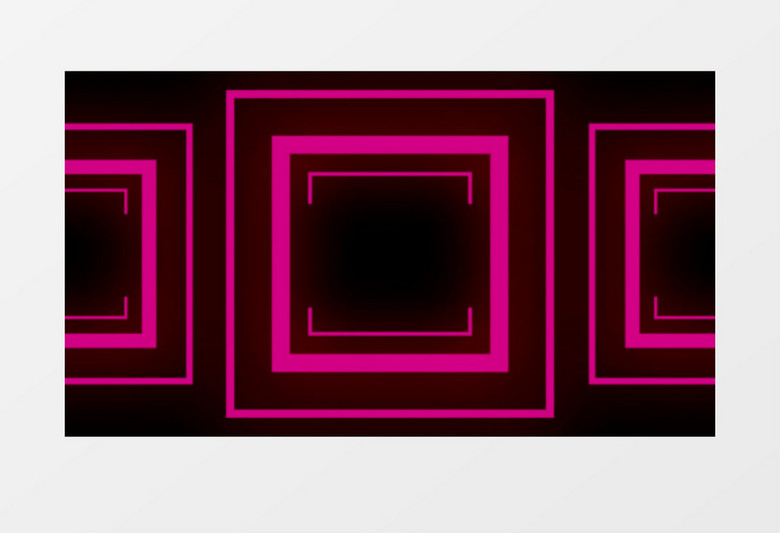 闪动光效方形线体变幻视频素材(有音乐)