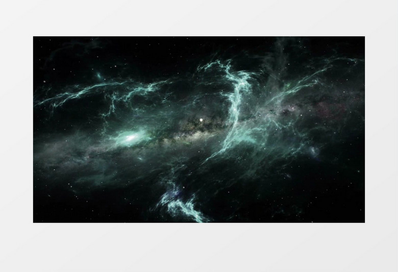 高清动态神秘宇宙星空粒子背景视频（有音乐）