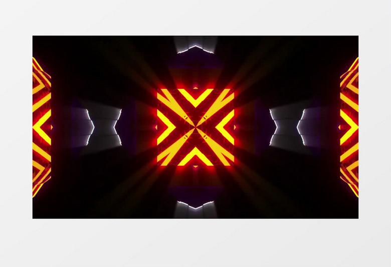 动感火焰节奏背景视频（有音乐）