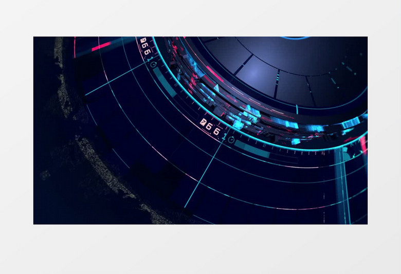 科技感三维舞台Logo动画AE视频模板