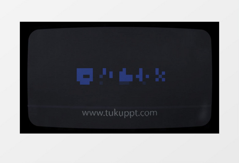老电脑屏幕开始Logo动画ae视频模板