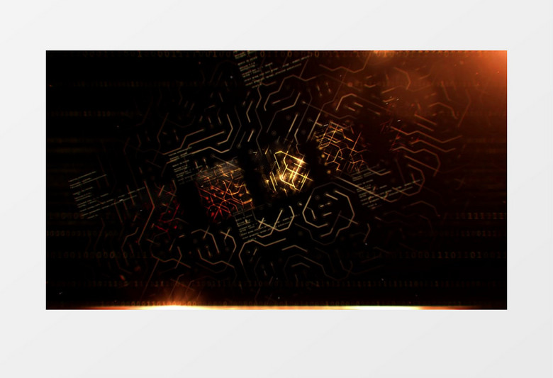 科技感标志展示