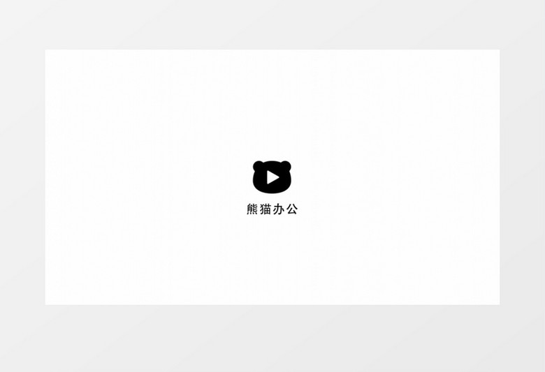 简单三角图形遮罩Logo动画AE视频模板