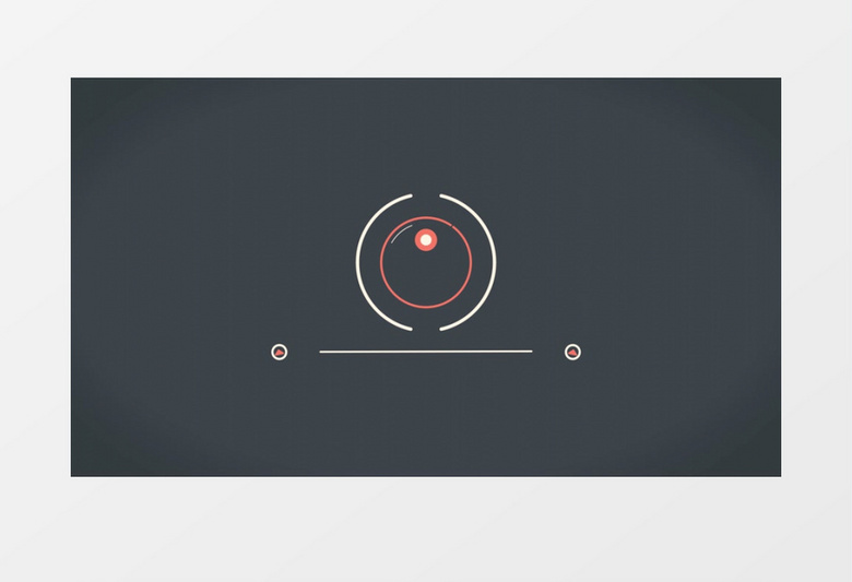 创意点线组合迷你标志logo动画AE视频模板