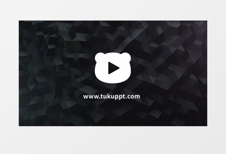  抽象背景点线形状标志logo动画AE视频模板