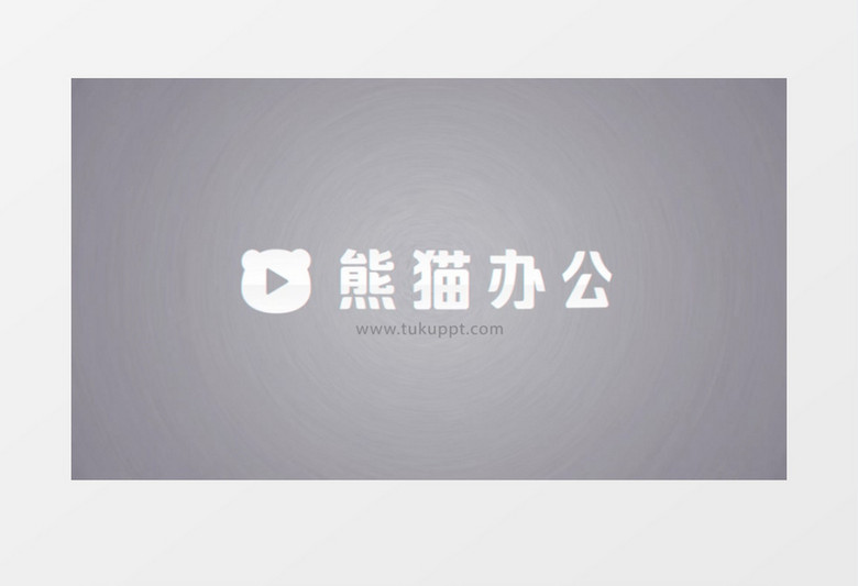 碎片聚合标志展示AE模版