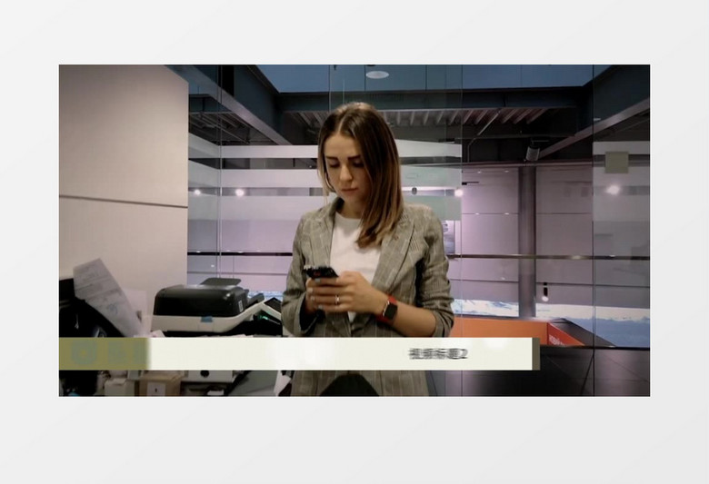 优雅迷你字幕字幕条ae模板