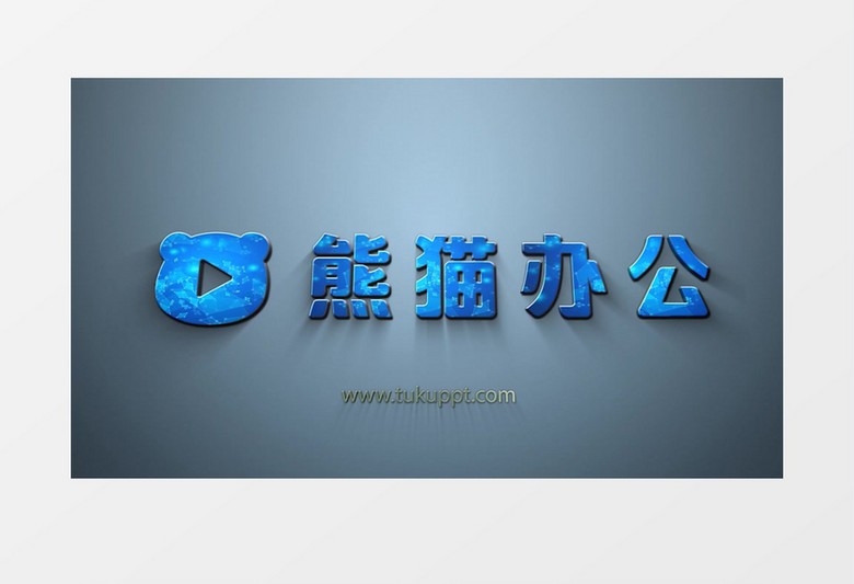 优雅粒子光效logo标志动画ae模板