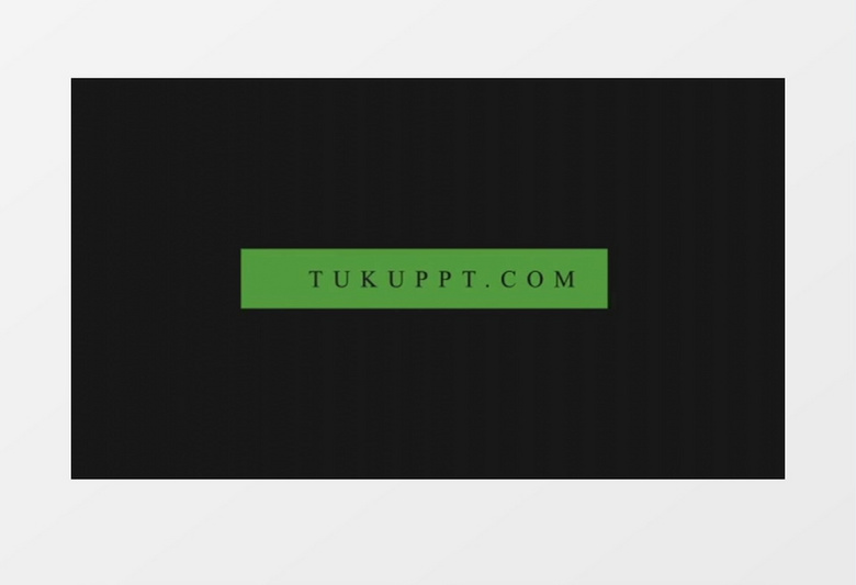 微立体扁平化标题文字排版字幕条AE模板