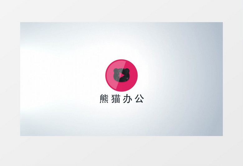 动画动态简洁logo标志展示AE视频模板