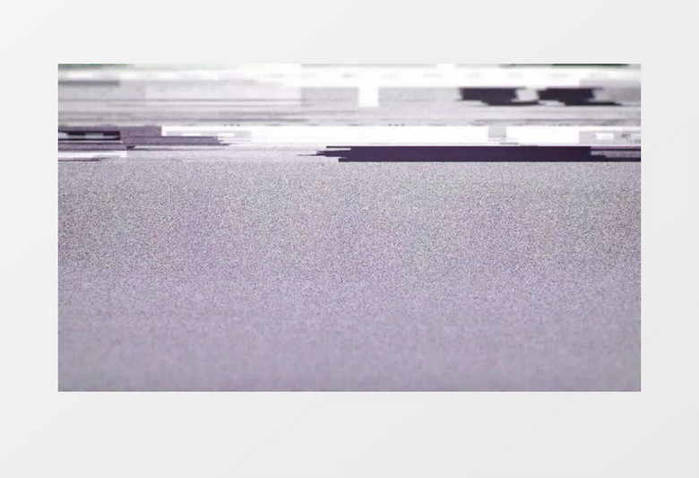 时尚glitch故障冷酷黑logo入场展示ae视频模板