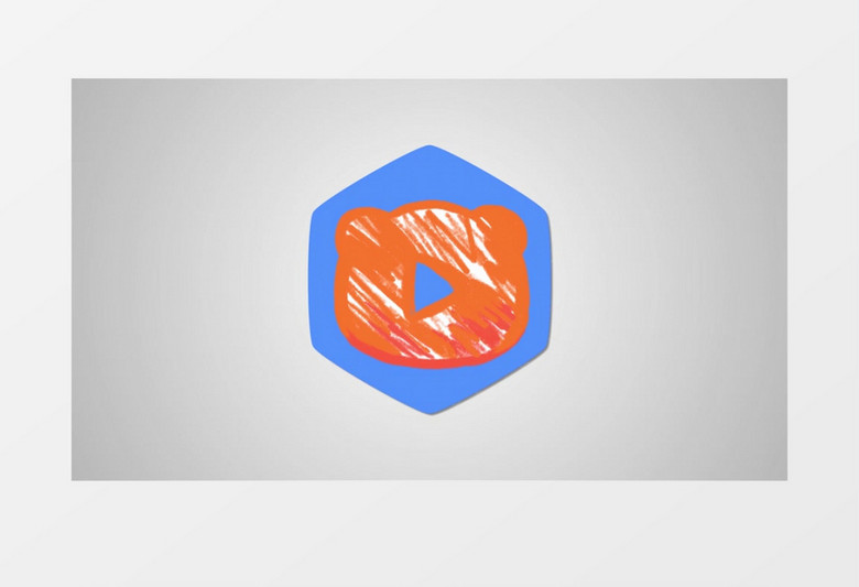 大气有趣logo拼图入场展示ae视频模板