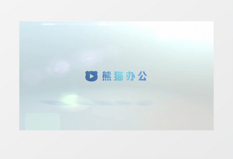 简单百叶窗风格Logo动画AE视频模板