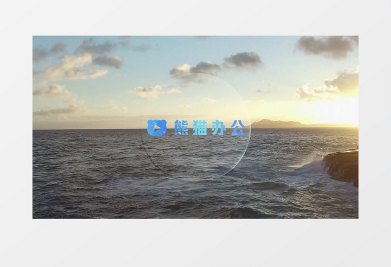 三维玻璃质感折射转场Logo动画AE视频模板