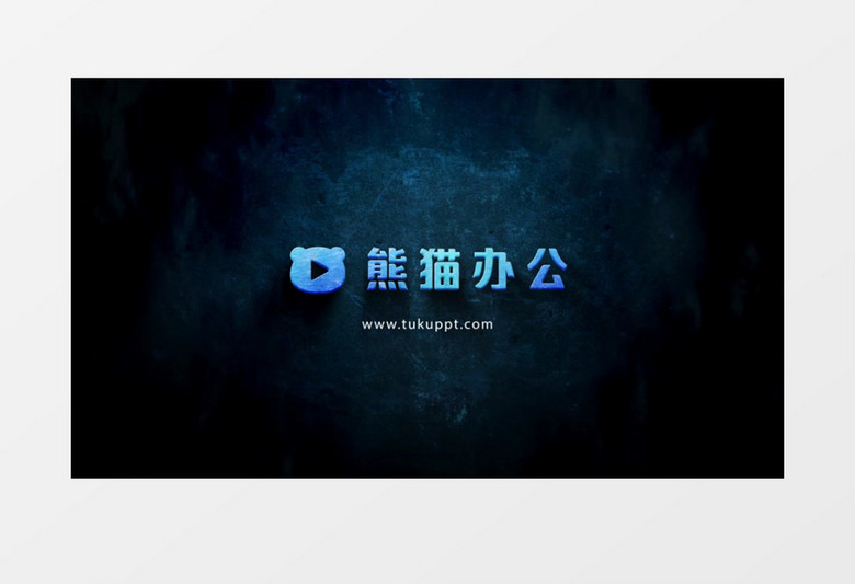 霓虹光效动画标志ae视频模板