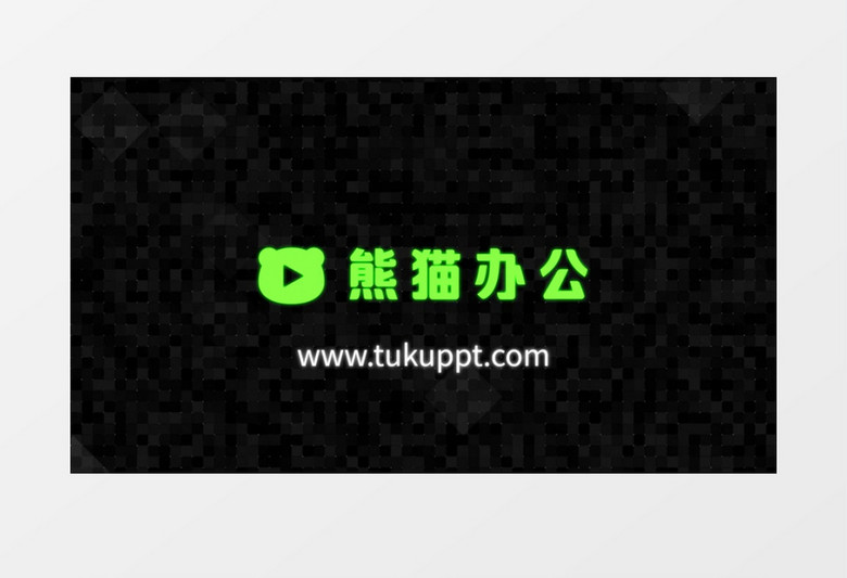 简洁点线动感图形logo展示AE视频模板