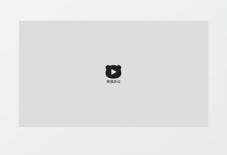 迷你绘制标志展示ae视频模板