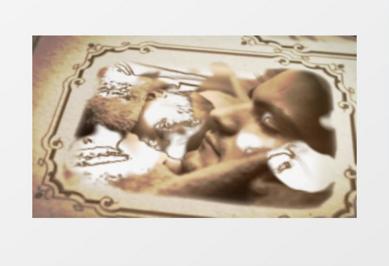 大气记忆相册视频展示ae模板