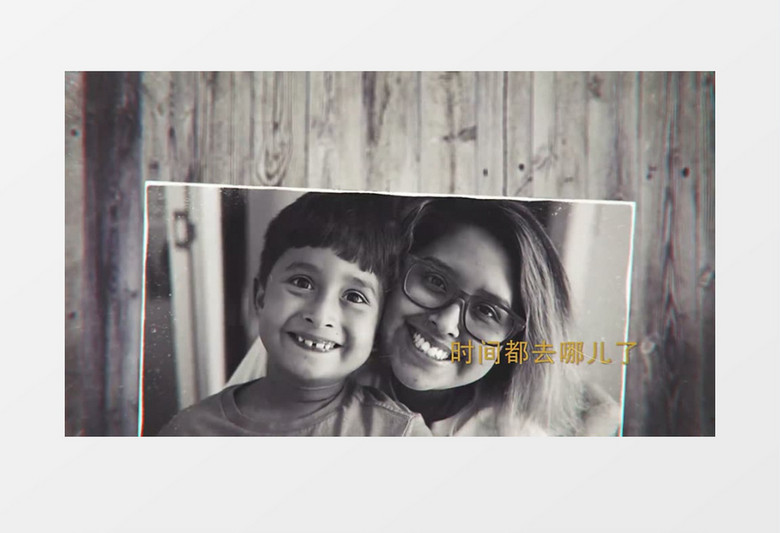 家庭回忆影集照片展示AE视频模板